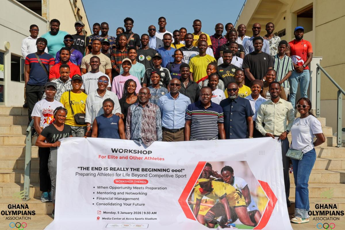 GOA, GOC and GOC Athletes’ Commission Unite to Strengthen Athlete Career Transition in Ghana
