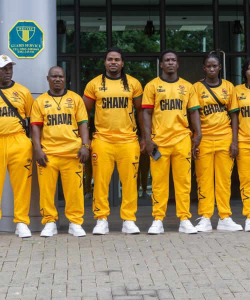 TEAM GHANA ARRIVES IN GLASGOW, SETS SIGHTS ON PODIUM PERFORMANCES