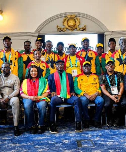 GLASGOW 2026: SPORTS MINISTER AND UK HIGH COMMISSIONER RALLY TEAM GHANA WITH INSPIRATIONAL CAMP VISIT