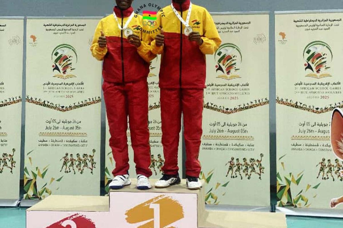 Ghana Olympic Committee President Praises Team Ghana's Performance at African School Games