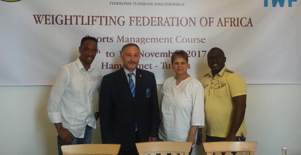 IWF, WFA Hold Management Course In Tunisia